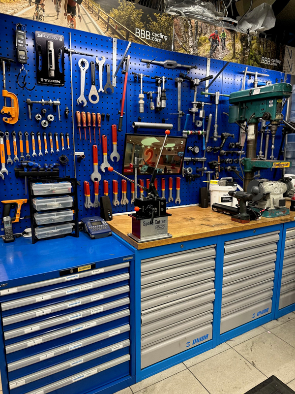 Onze werkplaats